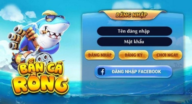 Bắn cá rồng ăn tiền trên mobile cần có tài khoản thành viên
