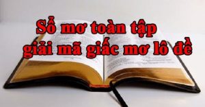 giải mã giấc mơ lô đề