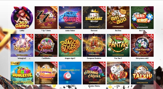 Nhà cái sở hữu kho game đa dạng