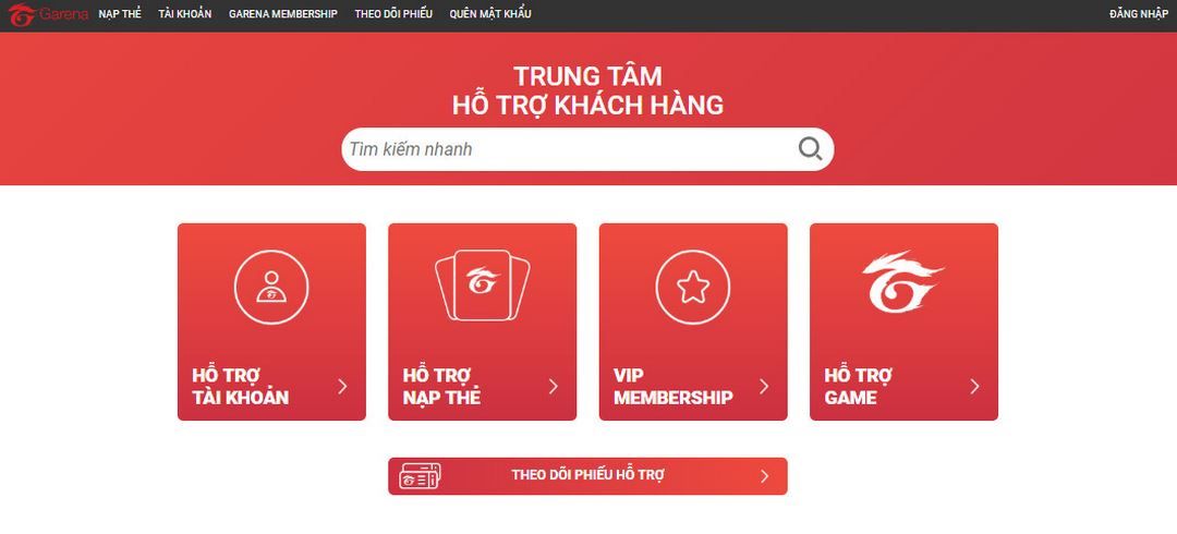Người dùng có thể tạo phiếu hỗ trợ garena ở trong khung và nhập ký tự